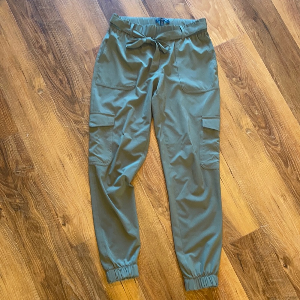 Banana Republic Tie-Waist Cargo Jogger
